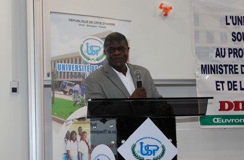 Le Ministre Adama DIAWARA à l’Université de San Pedro
