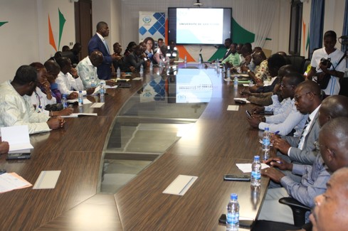 Le Ministre Adama DIAWARA à l’Université de San Pedro