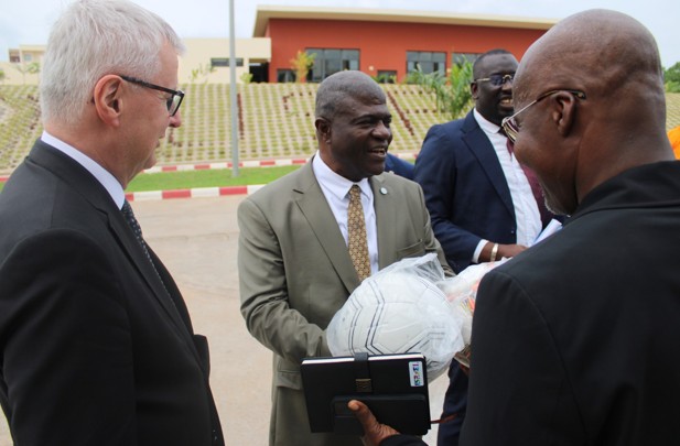 L’Université Polytechnique de San Pedro reçoit l’Ambassadeur de l’Allemagne en Côte d'Ivoire.