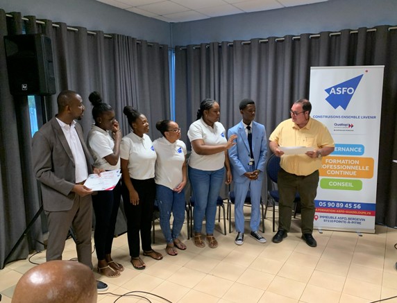 Participation des étudiants de l’Université Polytechnique de San Pedro à un Challenge entrepreneurial étudiants en Guadeloupe