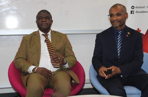 Rencontre d'échanges entre S.E.M Anderson BLANC, Ambassadeur du Canada en Côte d'Ivoire et les étudiant.e.s de l'Université Polytechnique de San Pedro