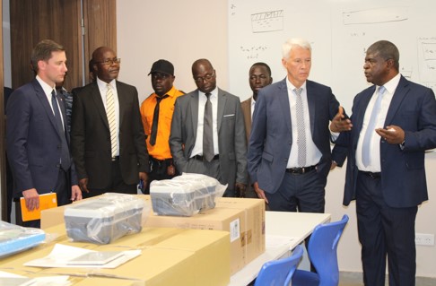 L’Université Polytechnique de San Pedro a reçu, ce Mardi 16 Avril 2024, dans ses locaux, S.E.M. Alexey SALTYKOV, Ambassadeur de la Fédération de Russie en Côte d’Ivoire.