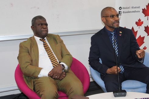 Rencontre d'échanges entre S.E.M Anderson BLANC, Ambassadeur du Canada en Côte d'Ivoire et les étudiant.e.s de l'Université Polytechnique de San Pedro