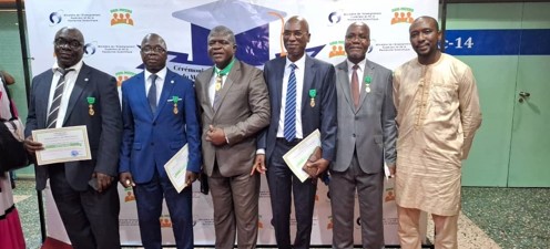 Le Président de l’USP, le Professeur Méké MÉÏTÉ, élevé à la dignité de Commandeur dans l’ordre de l’éducation nationale de CI