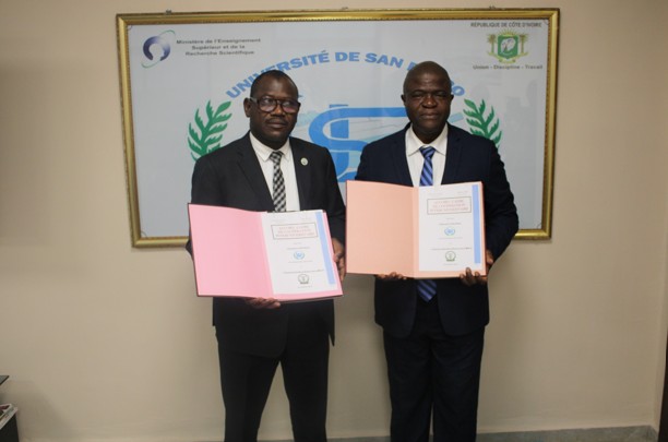 Accord-cadre de coopération entre l’Université Polytechnique de San Pedro (Côte d’Ivoire) et l’Université Dan Dicko Dankoulodo De Maradi (Niger).