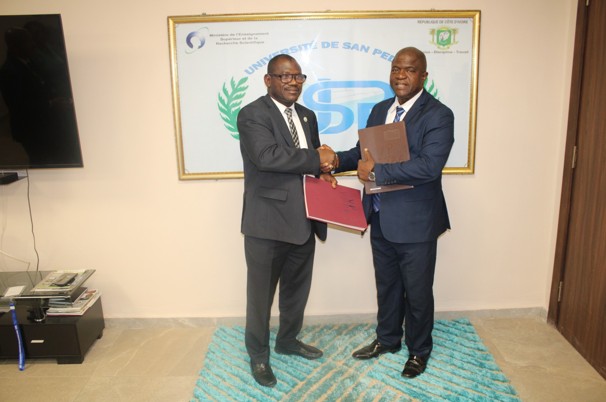 Accord-cadre de coopération entre l’Université Polytechnique de San Pedro (Côte d’Ivoire) et l’Université Dan Dicko Dankoulodo De Maradi (Niger).