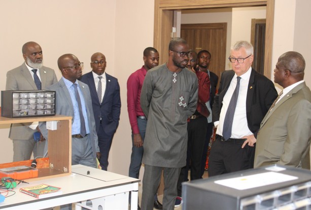 L’Université Polytechnique de San Pedro reçoit l’Ambassadeur de l’Allemagne en Côte d'Ivoire.