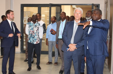 L’Université Polytechnique de San Pedro a reçu, ce Mardi 16 Avril 2024, dans ses locaux, S.E.M. Alexey SALTYKOV, Ambassadeur de la Fédération de Russie en Côte d’Ivoire.
