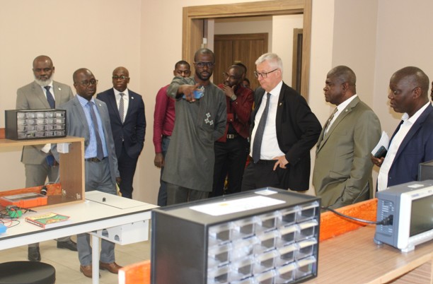 L’Université Polytechnique de San Pedro reçoit l’Ambassadeur de l’Allemagne en Côte d'Ivoire.