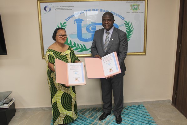 Accord-cadre de coopération interuniversitaire entre l’Université Polytechnique de San Pedro et la William V.S. Tubman University
