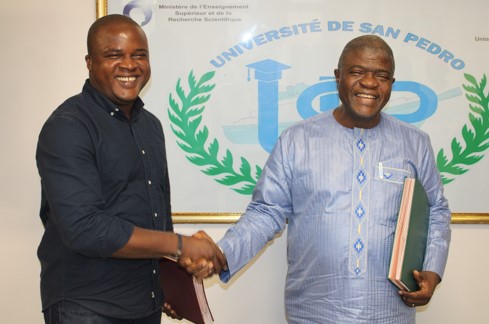 Signature de convention entre l’Université Polytechnique de San Pedro et les hôtels KASADA de la place d’Abidjan