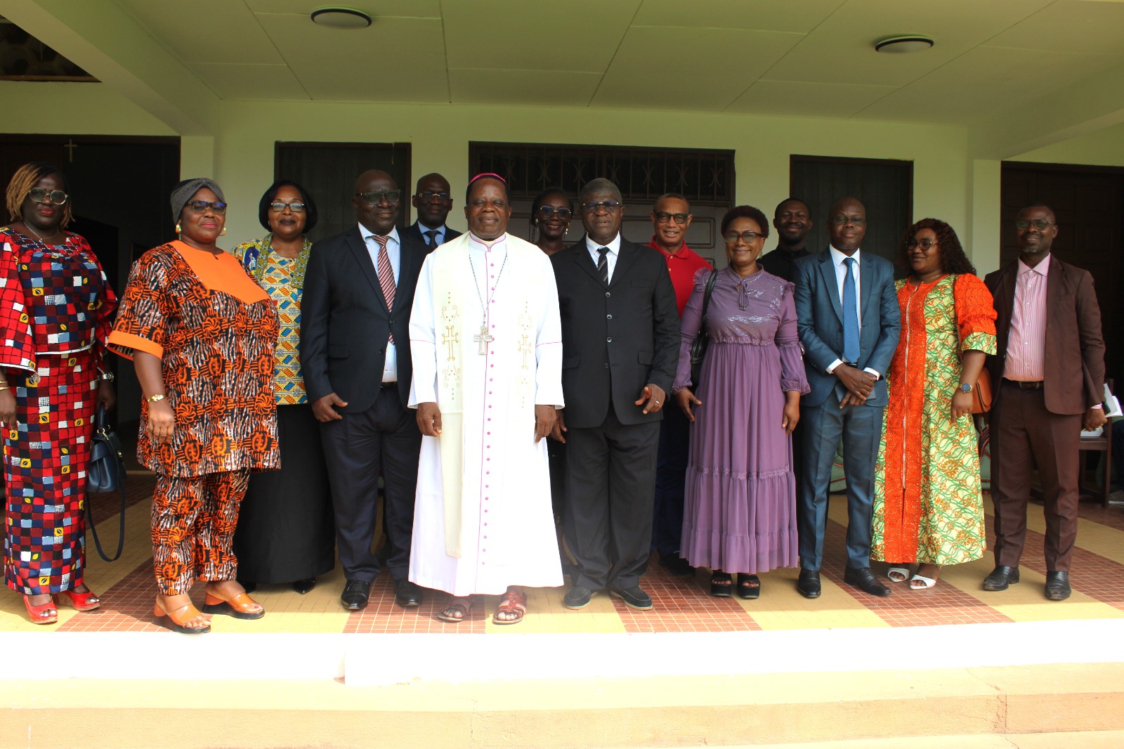 VISITE DU PRÉSIDENT DE L’USP A L’ÉVÊQUE DE SAN PEDRO